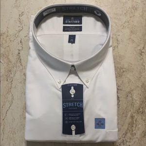 Stafford Long Sleeve Wrinkle Free Dress Shirt 22